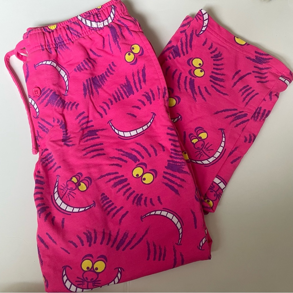 NWOT Disney Cheshire Cat Sweatpants